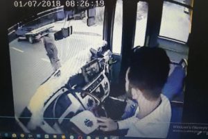 Kaza görüntülerini verdi, serbest kaldı