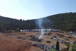Büyükada'da çöp yakma skandalı!