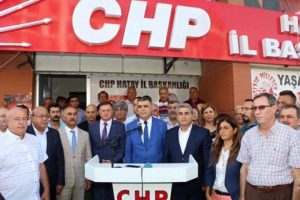 CHP Hatay İl Başkanlığı Kurultay'dan yana