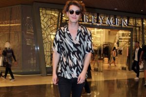 Boran Kuzum alışveriş turunda