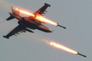 Rus uçakları Dera'yı bombaladı, 5 kişilik aile yok oldu
