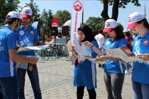 Gönüllü turizm elçileri Tarihi Yarımada'da görev başında