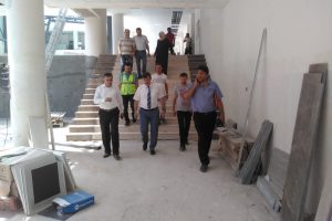 Dülger, Bursa'daki okul inşaat çalışmalarını inceledi