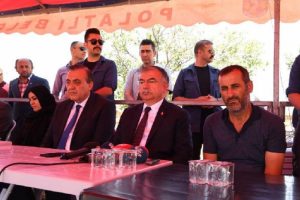 İsmet Yılmaz, Eylül'ün babasını ziyaret etti