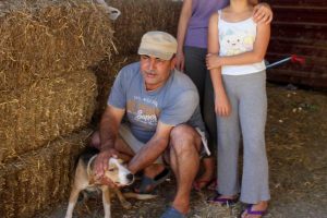 Yaralı köpeğinin umudu oldular