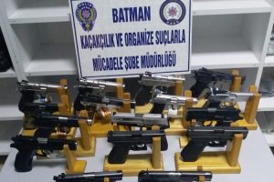 Batman'da silah kaçakçılarına operasyon