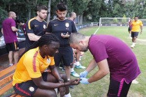Galatasaray'da oyunculara dayanıklılık testi