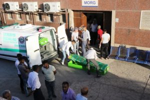 Morg önünde ağıtlar yükseldi