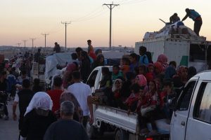 Dera'dan göç edenlerin sayısı 350 bini aştı