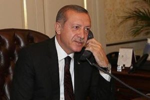 Erdoğan, Nazarbayev ile telefonda görüştü
