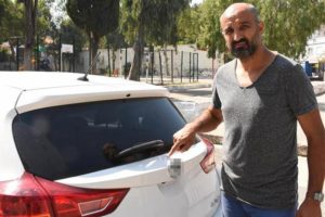 Sıfır kilometre aldığı araç boyalı çıktı