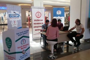 Tercih danışma standı açıldı