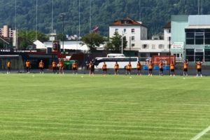 Galatasaray Zürih'te ilk antrenmanını yaptı