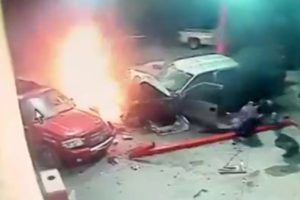 Ortalık bir anda savaş alanına döndü !