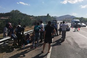 Elazığ'da trafik kazası çok sayıda yaralı var