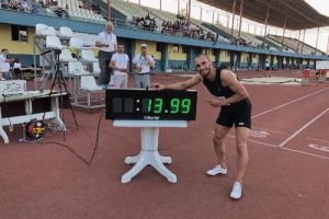 Bursa'da rekor geldi! Eruygun, 14 saniyenin altına inen ilk sporcu oldu
