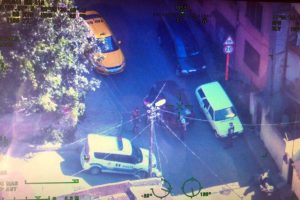 Uyuşturucu operasyonu polis helikopteri kamerasında