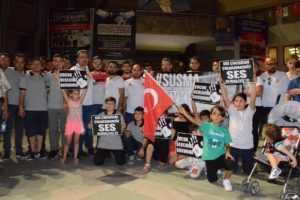 ''Biz çocuklar artık korkmak istemiyoruz''