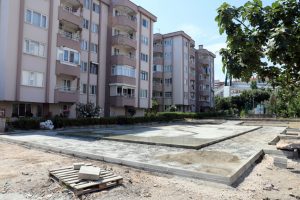 Bursa Mudanya'da parklar yenileniyor