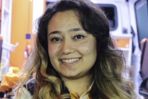15 milyonluk İstanbul'da tek kadın ambulans şoförü!