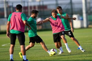 Bursaspor, günü çift antrenmanla tamamladı