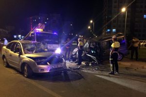 Kayseri'de trafik kazası: 8 yaralı