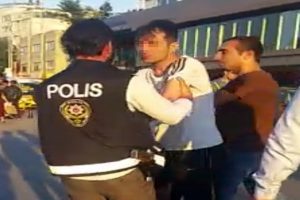 Taksim Meydanı'nda 'taciz' iddiası ortalığı karıştırdı