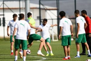 Bursaspor taktik çalıştı
