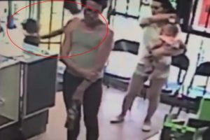 Çocuk kaçırma girişimi kamerada