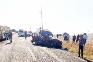 Diyarbakır'da feci kaza: 4 ölü