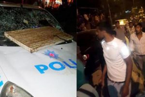 Fransa plakalı minibüs ilçeyi karıştırdı!