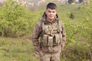 Konya şehidini 5 bin kişi uğurladı