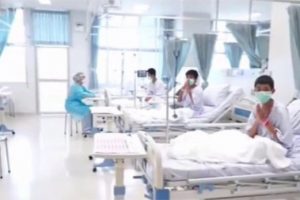 Taylandlı çocukların ilk görüntüleri yayınlandı