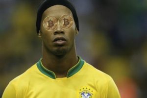 Ronaldinho'dan sanal para ticareti