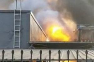 Sanayi bölgesi'nde patlama: 19 ölü, 12 yaralı