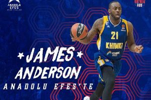 James Anderson Anadolu Efes'te