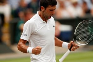 Novak Djokovic Wimbledon finalinde