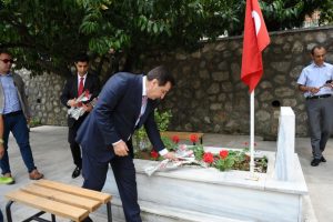 Bursa'da şehitler için dua edildi