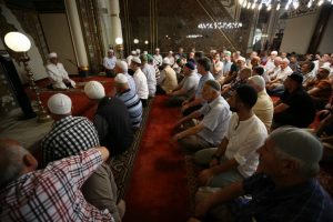 Bursa Ulucami'de şehitler için mevlit okutuldu