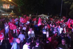 Bursa Mudanya'da 15 Temmuz coşkusu