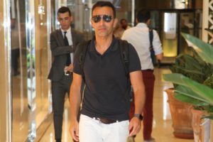 Mustafa Sandal'ın keyfi yerinde!