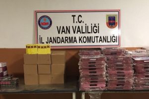 920 paket kaçak sigara ele geçirildi