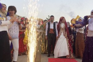 Tarihin gölgesinde rüya gibi düğün