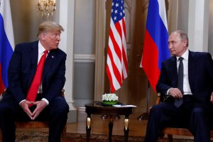 Trump ve Putin Helsinki'de bir araya geldi