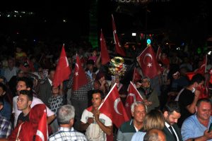 Bursa Mudanya 15 Temmuz'u yeniden yaşadı