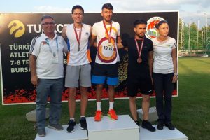 Genç milli atletten büyük başarı
