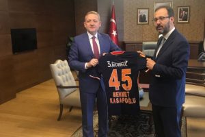Başakşehir'den Bakan'a ziyaret