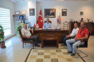 Bursa Gemlik Hafriyatçılar Derneği'nden Başkan Yılmaz'a ziyaret