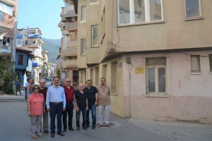 Bursa'da kamulaştırılan binalar yıkılıyor