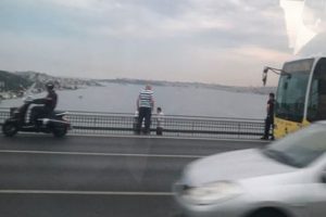 15 Temmuz Köprüsü'nde intihar girişimi
